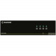 Black Box NIAP 3.0 Secure 4-Port Dual-Head HDMI KVM Switch - 4 Computer(s) - 1 Local User(s) - 3840 x 2160 - 6 x USB - 10 x HDMI - Desktop - TAA Compliant - TAA Compliance SS4P-DH-HDMI-U