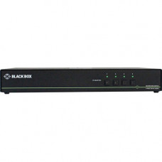 Black Box NIAP 3.0 Secure 4-Port Single-Head DVI-I KVM Switch - 4 Computer(s) - 1 Local User(s) - 3840 x 2160 - 6 x USB - 5 x DVI - Desktop - TAA Compliant - TAA Compliance SS4P-SH-DVI-U