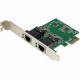Startech.Com Dual Port Gigabit PCI Express Server Network Adapter Card - PCIe NIC - Add dual Gigabit Ethernet ports to a client server or workstation through a PCI Express slot - Dual Port Gigabit PCI Expres Server Network Adapter - 1 Gbps Dual Port Netwo