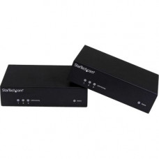 Startech.Com HDMI over CAT5 HDBaseT Extender - Power over Cable - IR - RS232 - 10/100 Ethernet - Ultra HD 4K - 330 ft (100m) - Extend an HDMI signal by up to 330ft (100m) over CAT5 / CAT6 cable, with 10/100 network, infrared, serial control, and Power ove