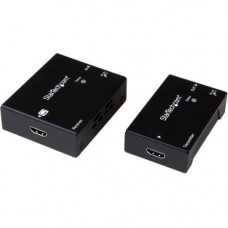Startech.Com HDMI over CAT5 HDBaseT Extender - Power over Cable - Ultra HD 4K - Extend HDMI up to 330ft over CAT 5 / CAT 6 cable, while using only a single power adapter at either the local or remote end - HDMI Extender Over CAT6 - HDMI over CAT5e - Power
