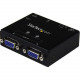 Startech.Com 2-Port VGA Auto Switch Box with Priority Switching and EDID Copy - 2048 x 1152 - QWXGA - 2 x 11 x VGA Out - RoHS, TAA Compliance ST122VGA