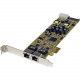 Startech.Com Dual Port PCI Express Gigabit Ethernet PCIe Network Card Adapter - PoE/PSE - Add two Power-over-Ethernet Gigabit Ports to a PCI Express-enabled Computer - Dual Port PCIe NIC - Dual Port Gigabit Server Adapter - 2 Port PCI Express Gigabit Netw