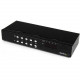 Startech.Com 4x4 VGA Video Matrix Switch Splitter with Audio - Share up to four distinct VGA inputs and audio source signals between multiple monitors - 4x4 VGA Matrix Video Switch with Audio - Video/Audio Switch - VGA Matrix Switcher - VGA Matrix Splitte