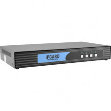 Smart Board iPGARD Secure 4-Port, Single-Head HDMI KVM Switch with 4K Support - 4 Computer(s) - 1 Local User(s) - 3840 x 2160 - 6 x USB - 5 x HDMI SUHN-4S