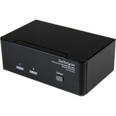 Startech.Com 2 Port Dual DVI USB KVM Switch w/ Audio & USB Hub - 2 x 1 - 4 x DVI-I Video - RoHS, TAA Compliance SV231DD2DUA