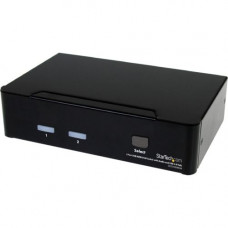 Startech.Com 2 Port USB HDMI KVM Switch w/ Audio & USB 2.0 Hub - 2 x 1 - 2 x Mini HDMI Digital Audio/Video - RoHS, TAA Compliance SV231HDMIUA