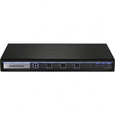 Vertiv Avocent 4-Port DisplayPort 4K Ultra HD KVM Switch - 4 Computer(s) - 1 Local User(s) - 3840 x 2160 - 13 x USB - Desktop - 5 x DisplayPort SV240D-001