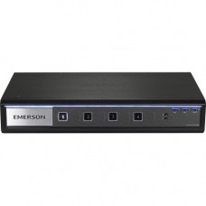 Vertiv Avocent 4-Port Dual-Head DisplayPort 4K Ultra HD KVM Switch - 4 Computer(s) - 1 Local User(s) - 3840 x 2160 - 13 x USB - Desktop - 10 x DisplayPort SV340D-001