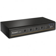 Vertiv Avocent SwitchView Desktop KVM | 4 Port | Dual Head | Universal Connector | TAA Compliant (SV340DPH-400) - Desktop KVM Switches | Zero Delay Switching | Universal Video Connector | USB Port | TAA Compliant | 2-Year Full Coverage Factory Warranty - 