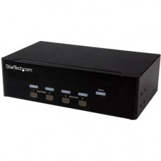 Startech.Com 4-port KVM Switch with Dual VGA and 2-port USB Hub - USB 2.0 - 4 Computer(s) - 1 Local User(s) - 1920 x 1200 - 8 x USB10 x VGA - TAA Compliant - RoHS, TAA Compliance SV431DVGAU2A