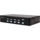 Startech.Com 4 Port High Resolution USB DVI Dual Link KVM Switch with Audio - 4 x 1 - 4 x DVI Monitor - TAA Compliance SV431DVIUAHR