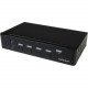 Startech.Com 4-Port HDMI KVM Switch - Built-in USB 3.0 Hub for Peripheral Devices - 1080p - 4 Computer(s) - 1 Local User(s) - 1920 x 1080 - 11 x USB - 5 x HDMI - Rack-mountable, Desktop - 1U - TAA Compliant - TAA Compliance SV431HDU3A2