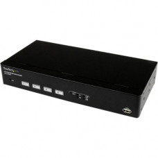 Startech.Com 4 Port USB VGA KVM Switch with DDM Fast Switching Technology and Cables - 4 Computer(s) - 1 Local User(s) - 1920 x 1440 - 1 x Network (RJ-45) - 4 x USB5 x VGA - TAA Compliant - RoHS, TAA Compliance SV431USBDDM