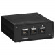 Black Box SW1030A 10-GbE Manual Switch - 3 Ports - 2 Layer Supported - 1 Year Limited Warranty - TAA Compliance SW1030A
