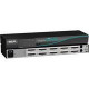 Black Box ServSwitch 16-Port KVM switch - 16 x 2 - 16 x DB-25 Keyboard/Mouse/Video - 2U - Rack-mountable SW743A-R3