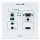 Smart Board SmartAVI HDMI, VGA, Stereo Audio, IR POE Extender with Integrated Scaler and Converter - 2 Input Device - 230 ft Range - 1 x Network (RJ-45) - 1 x HDMI In - 1 x VGA In - Full HD - 1920 x 1080 - Twisted Pair - Category 6 - Wall Mountable SWP-T1