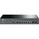 TP-Link JetStream 8-Port Gigabit L2 Managed Switch with 2 SFP Slots - 8 Ports - Manageable - 4 Layer Supported - Modular - Optical Fiber, Twisted Pair - Rack-mountable, Desktop T2500G-10TS