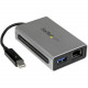 Startech.Com Thunderbolt to Gigabit Ethernet plus USB 3.0 - Thunderbolt Adapter - Add a Gigabit Ethernet port and a USB 3.0 hub port to your Thunderbolt-equipped MacBook or Ultrabook - Thunderbolt to Gigabit Ethernet + USB 3.0 - Thunderbolt Adapter - Thun