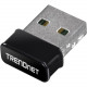 Trendnet TEW-808UBM IEEE 802.11ac - Wi-Fi Adapter - USB - 1.17 Gbit/s - 2.40 GHz ISM - 5 GHz UNII - External - TAA Compliance TEW-808UBM