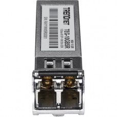 Trendnet 10GBASE-LR SFP+ Multi-Mode LC Module (400M with DDM) - For Optical Network, Data Networking - 1 LC Duplex 10GBase-SR Network - Optical Fiber - 850 nm - Multi-mode - 10 Gigabit Ethernet - 10GBase-SR - 10.50 Gbit/s - Hot-swappable - TAA Compliance 
