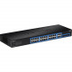 Trendnet 28-Port Gigabit Web Smart Switch - 28 Ports - Manageable - 2 Layer Supported - Modular - Twisted Pair, Optical Fiber - 1U High - Rack-mountable - Lifetime Limited Warranty - TAA Compliance TEG-284WS