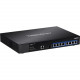 Trendnet 8-Port 10G EdgeSmart Switch - 8 Ports - Manageable - 2 Layer Supported - Twisted Pair - 1U High - Rack-mountable - Lifetime Limited Warranty TEG-7080ES
