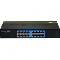 Trendnet TEG-S16DG Gigabit GREENnet Switch - 16 Ports - 2 Layer Supported - Lifetime Limited Warranty - TAA, WEEE Compliance TEG-S16DG