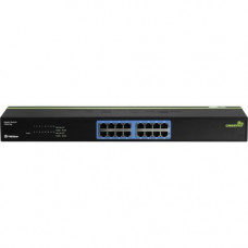 Trendnet TEG-S16g Unmanaged Ethernet Switch - 16 Ports - 2 Layer Supported - Twisted Pair - Rack-mountable - Lifetime Limited Warranty - TAA Compliance-RoHS Compliance TEG-S16G