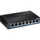 Trendnet 8-Port Gigabit EdgeSmart Switch - 8 Ports - Manageable - 2 Layer Supported - Twisted Pair - Wall Mountable - TAA Compliance TEG-S80ES