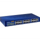 Tenda 24-Port 10/100/1000 Gigabit Switch - 24 Ports - 2 Layer Supported - 1U High - Rack-mountable, Desktop - RoHS Compliance TEG1024D