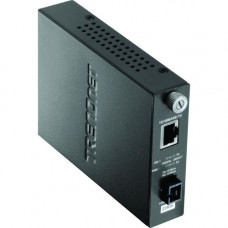 Trendnet TFC-110S20D5i Media Converter - 1 x Network (RJ-45) - 1 x SC Ports - 10/100Base-TX, 100Base-FX - Desktop, Wall Mountable TFC-110S20D5I