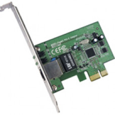 TP-Link TG-3468 10/100/1000Mbps Gigabit PCI Express Network Adapter - PCI Express x1 - 1 Port(s) - 1 x Network (RJ-45) TG-3468