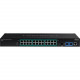Trendnet 26-Port Industrial Gigabit L2 Managed PoE+ Rackmount Switch - 26 Ports - Manageable - 2 Layer Supported - Modular - 685 W PoE Budget - Optical Fiber, Twisted Pair - PoE Ports - 1U High - Rack-mountable - Lifetime Limited Warranty - TAA Compliance