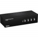 Trendnet 4-Port Dual Monitor DisplayPort KVM Switch - 4 Computer(s) - 1 Local User(s) - 3840 x 2160 - 8 x USB - 10 x DisplayPort - TAA Compliance TK-440DP