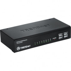 Trendnet 8-port CAT5 KVM Switch - 8 Computer(s) - 8 x Network (RJ-45) TK-CAT508