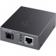 TP-Link Gigabit WDM Media Converter - 1 x Network (RJ-45) - 1 x SC Ports - Single-mode - Gigabit Ethernet - 10/100/1000Base-T - Standalone, Rack-mountable TL-FC311A-20
