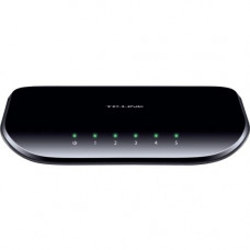 TP-Link TL-SG1005D 10/100/1000Mbps 5-Port Gigabit Desktop Switch, 10Gbps Capacity - 5 Ports - 5 x RJ-45 - 10/100/1000Base-T-RoHS Compliance TL-SG1005D