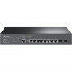 TP-Link JetStream 8-Port Gigabit L2+ Managed Switch with 2 SFP Slots - 8 Ports - Manageable - 3 Layer Supported - Modular - 2 SFP Slots - 6.80 W Power Consumption - Optical Fiber, Twisted Pair - Rack-mountable, Desktop - TAA Compliance TL-SG3210_V3