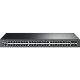 TP-Link JetStream 48-Port Gigabit L2 Managed Switch with 4 SFP Slots - 48 Ports - Manageable - 2 Layer Supported - Modular - 4 SFP Slots - Optical Fiber, Twisted Pair - Desktop, Rack-mountable - Lifetime Limited Warranty - TAA Compliance TL-SG3452