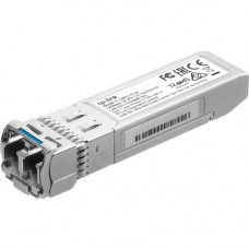 TP-Link 10GBase-LR SFP+ LC Transceiver - For Optical Network, Data Networking - 1 x LC Duplex 10GBase-LR Network - Optical Fiber - Single-mode - 10 Gigabit Ethernet - 10GBase-LR - Hot-pluggable, Hot-swappable TL-SM5110-LR