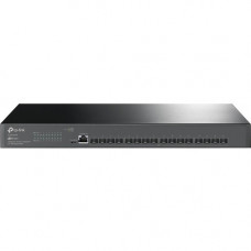 TP-Link JetStream 16-Port 10GE SFP+ L2+ Managed Switch - Manageable - 10 Gigabit Ethernet - 10GBase-X - 2 Layer Supported - Modular - Power Supply - 32.74 W Power Consumption - Optical Fiber - Rack-mountable, Desktop - Lifetime Limited Warranty TL-SX3016F