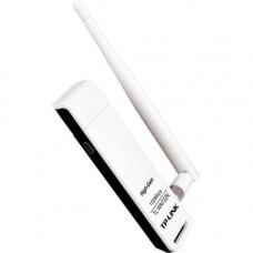 TP-Link TL-WN722N Wireless N150 High Gain USB Adapter,150Mbps, w/4 dBi High Gain Detachable Antenna, IEEE 802.1b/g/n, WEP, WPA/WPA2 - USB - 150 Mbps - 2.48 GHz ISM - External TL-WN722N