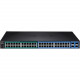 Trendnet 48-Port Gigabit PoE+ Managed Layer 2 Switch with 4 Shared SFP Slots - 48 Ports - Manageable - 2 Layer Supported - Modular - Twisted Pair, Optical Fiber - 1U High - Rack-mountable - Lifetime Limited Warranty - TAA Compliance TL2-PG484