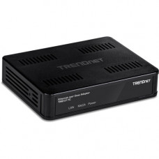 Trendnet Ethernet Over Coax Adapter, Backward Compatible With MoCA 1.1 & 1.0, Gigabit LAN Port, Supports Net Throughput Up To 1Gbps, Supports Up To 16 Nodes On One Network, Black, TMO-311C - MoCA 2.0 Ethernet Over Coax Adapter TMO-311C