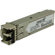 TRANSITION NETWORKS TN-GLC-SX-MM SFP (mini-GBIC) Module - For Data Networking, Optical Network - 1 LC 1000Base-SX Network - Optical Fiber Multi-mode - Gigabit Ethernet - 1000Base-SX - TAA Compliance TN-GLC-SX-MM-PK