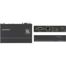 Kramer TP-125XL Video Extender Transmitter - 1 Input Device - 820.21 ft Range - 1 x Network (RJ-45) - 1 x VGA In - Serial Port - WUXGA - 1920 x 1200 - Twisted Pair - Rack-mountable TP-125XL