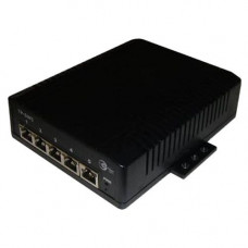 Tycon Power POE 5 Port Switch - 5 Ports - 2 Layer Supported - Twisted Pair - PoE Ports - Rail-mountable - 2 Year Limited Warranty TP-SW5G-24