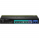 Trendnet 10-Port Gigabit Web Smart PoE+ Switch - 10 Ports - Manageable - 2 Layer Supported - Twisted Pair - PoE Ports - 1U High - Rack-mountable - Lifetime Limited Warranty - RoHS, TAA, WEEE Compliance TPE-1020WS