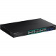 Trendnet 28-Port Gigabit Web Smart PoE+ Switch with 10G SFP+ Slots - 28 Ports - Manageable - 3 Layer Supported - Modular - 370 W PoE Budget - Twisted Pair, Optical Fiber - PoE Ports - 1U High - Rack-mountable - Lifetime Limited Warranty - TAA Compliance T
